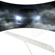 BETOR 12-28VDC RV LED Waterproof Interior Lamps Light Bar RV Van Camper Exterior Lamp, White